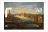 View of Verona with the Church of S. Anastasia, the Castel San Pietro, the Castel San Felice and the Ponte Nuovo over the River Adige, 1735 by Antonia de dipi Joli
