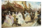 The Royal Entourage by Georges Clairin