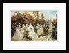 The Royal Entourage by Georges Clairin