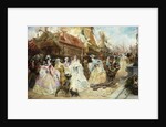 The Royal Entourage by Georges Clairin