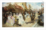 The Royal Entourage by Georges Clairin