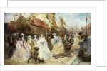 The Royal Entourage by Georges Clairin