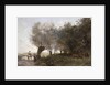 The Willows at La Pointe de L'Ile by Jean Baptiste Camille Corot