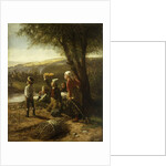 Calling for the Ferry, 1871 by Hubert Salentin