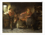In the Kitchen, 1901 by Hugo Wilhelm Kauffman