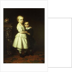 Sibling Love, 1858 by Johann Georg Meyer