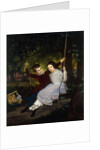 Alexander and Fanny on a Swing, 1847 by Just Jean Christian Holm