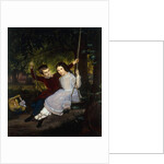 Alexander and Fanny on a Swing, 1847 by Just Jean Christian Holm