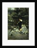 Feeding the Pigeons, 1887 by Eugene Joors