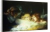 In the Manger, 1896 by Hugo Havenith