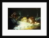 In the Manger, 1896 by Hugo Havenith