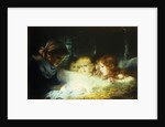 In the Manger, 1896 by Hugo Havenith