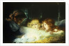 In the Manger, 1896 by Hugo Havenith