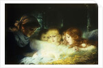 In the Manger, 1896 by Hugo Havenith