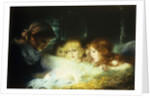 In the Manger, 1896 by Hugo Havenith