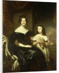Portrait of an Elegant Lady and her Daughter by John Watson Gordon
