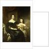 Portrait of an Elegant Lady and her Daughter by John Watson Gordon