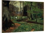 The Woodland Path by Hans Andersen Brendekilde