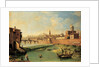 View of the Arno and the Ponte Alla Carraia by Giuseppe Zocchi