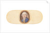 A gentleman, said to be Sir Robert Ainslie, Bt., set into the lid of a box by French School