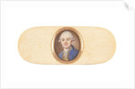 A gentleman, said to be Sir Robert Ainslie, Bt., set into the lid of a box by French School