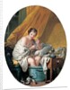 Young woman taking a footbath, 1766 by Francois Boucher