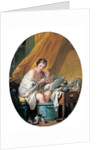 Young woman taking a footbath, 1766 by Francois Boucher