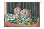 Still life with apples and fruit dishes, c.1906 by Emile Bernard