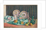 Still life with apples and fruit dishes, c.1906 by Emile Bernard