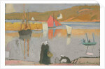 The Port at Saint-Briac, 1887 by Emile Bernard