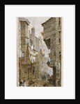 Street scene in Edinburgh by Louise Ingram Rayner