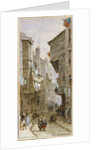 Street scene in Edinburgh by Louise Ingram Rayner