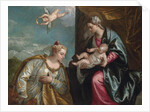 Allegory of the City of Venice Adoring the Madonna and Child by Veronese