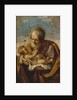 Joseph and the Christ Child in his arms by Guido Reni