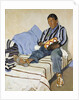 A Singing Indian by Walter Ufer