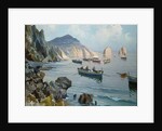 Boats in a Rocky Cove by Edward Henry Potthast