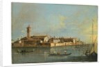 The Island of Lazzaretto Vecchio, Venice by Francesco Guardi