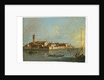The Island of Lazzaretto Vecchio, Venice by Francesco Guardi