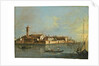 The Island of Lazzaretto Vecchio, Venice by Francesco Guardi