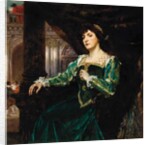 Portrait of Madame Clémenceau by Ferdinand Roybet