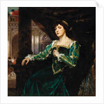 Portrait of Madame Clémenceau by Ferdinand Roybet