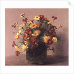 Oeillets d'Inde, 1893 by Ignace Henri Jean Fantin-Latour