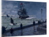 The Jetty at Le Havre, Bad Weather, 1870 by Claude Monet