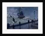 The Jetty at Le Havre, Bad Weather, 1870 by Claude Monet