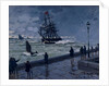 The Jetty at Le Havre, Bad Weather, 1870 by Claude Monet
