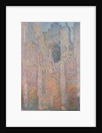 Rouen Cathedral, 1891 by Claude Monet