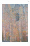 Rouen Cathedral, 1891 by Claude Monet