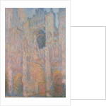 Rouen Cathedral, 1891 by Claude Monet