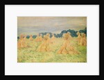 The Small Haystacks, 1887 by Claude Monet