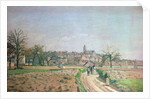 View of Pontoise, 1873 by Camille Pissarro